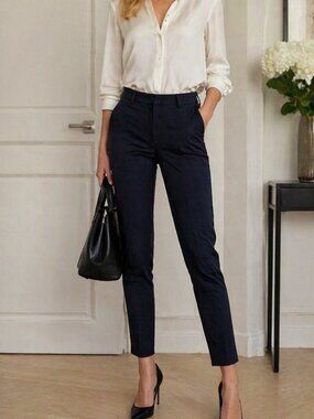 Brand New See By Chloe Navy Slim Pants